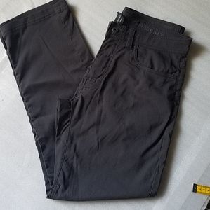Prana Mens Brion Pants 32WX30L Stretch Slim Fit Casual Hiking Climbing Camping F